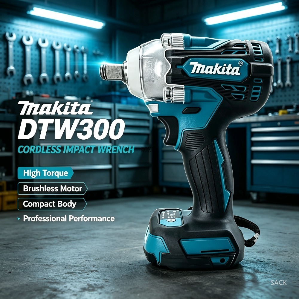 Makita Drill Dtw300 - Makita DTW300 330N.M Avvitatore a Impulsi