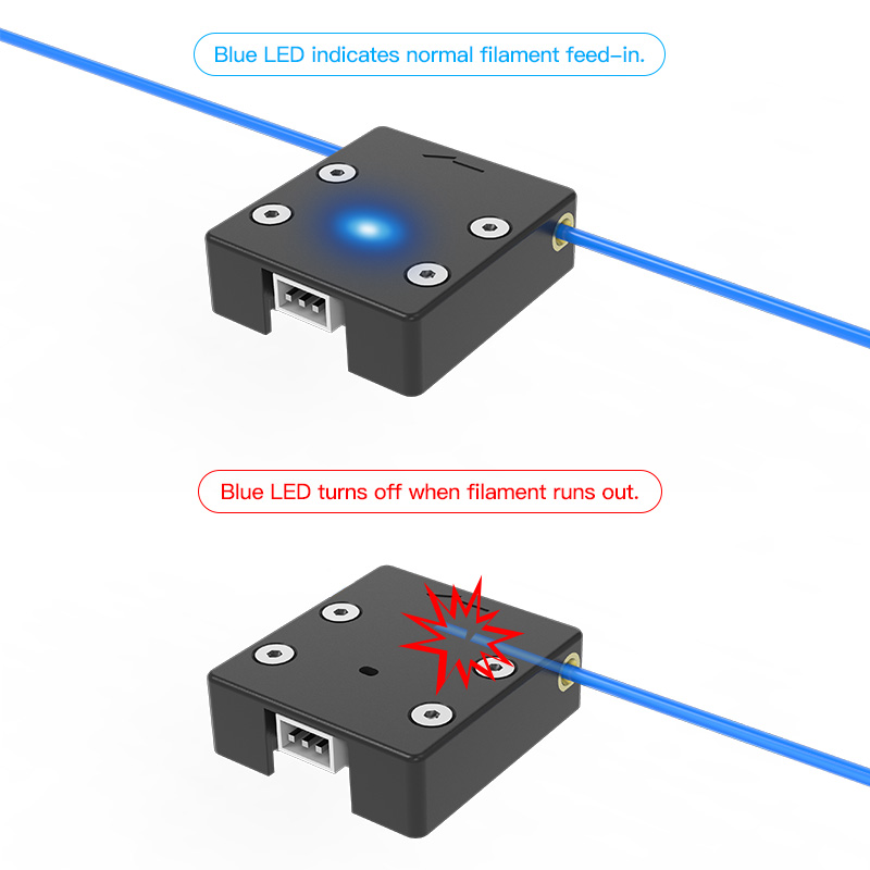 Sensore Creality Fine Filament - Creality Printer Ender 3 recensione e prezzo