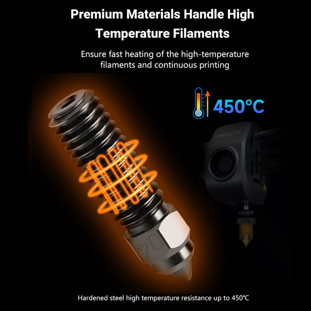 Ugello per Creality K1 Max End - Creality Printer K1 recensione e prezzo