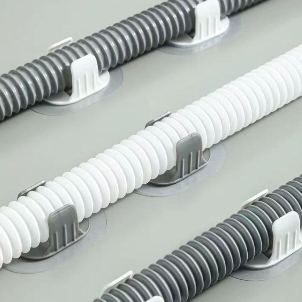 Ganci autoadesivi per tubi, 5  - Plastic Pipe Clip recensione e prezzo